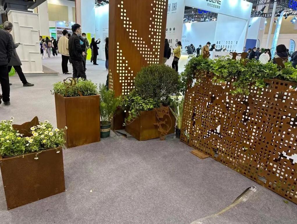 阜阳耐候钢花箱